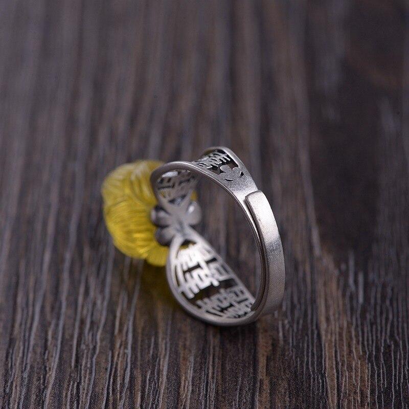 Серебро S925, восстанавливающее древние способы, - это технология. Женская мода, кольцо с цветком лотоса и пчелиным воском, тайские серебряные украшения, оптовая продажа.