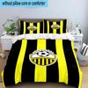 Deportivo Tachira Fc Crest 3PCS Bedding Set 2D Printing (Includes 1 Duvet Cover + 2 Pillowcases Coreless), Bedroom decor,Fan gift