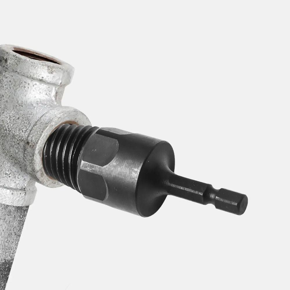Hexagonal Handle Electric Drill Extractor Water Pipe Screw Removal Tool For Impact Driver
