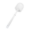 WENKO Replacement WC Brush for Toilet Brush Holder with White Plastic Handle, Polypropylene, Ø 8.5x34 Cm, White