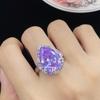Sace Gems Классические кольца из медного сплава с цирконием, серьги, кулон, ожерелье, комплекты ювелирных изделий, подарки для свадебной вечеринки