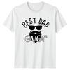 Best Dad Ever Unisexs TShirt Bearded Dad Fatherhood Fathers Day Gift For Him
