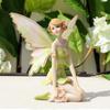 Girl DIY Garden Home Ornament Crafts Fly Fairy Car Decor Angel Figurines Miniatures Flower Fairy