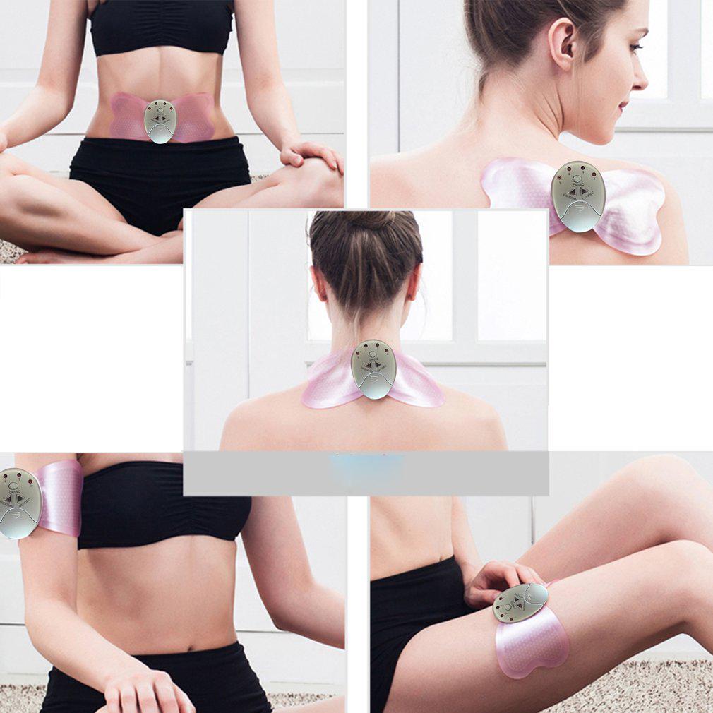 Портативный беспроводной электрический массажер-бабочка для всего тела, талии, вибрирующий для похудения, облегчение боли в мышцах, массажный коврик, устройство