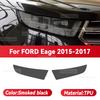 Для FORD EDGE 2015-2021 2020 Защитная пленка для фар автомобиля из черного ТПУ, пленка для тонировки передних фар, наклейка для изменения цвета, аксессуары