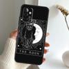 Moon Tarot Witch Cat Case For Samsung Galaxy A55 A15 A35 A56 A06 A16 A26 A36 A32 A52 A13 A33 A53 A14 A34 A54 A17