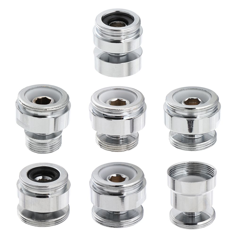 Фитинги для смесителя 360-градусный регулируемый поворотный аэратор адаптер для смесителя соединитель для аэратора