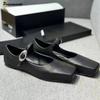Fashion Spring Summer Vintage Mary Janes Women Ballet Flats Fashion Square Toe Strap Buckle Dance Walking Loafers Casual Girls Shoes
