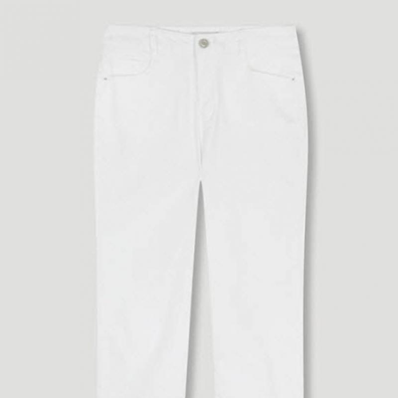  She S miss облегающие хлопковые брюки с бахромой. Цена 138 000 вон. 