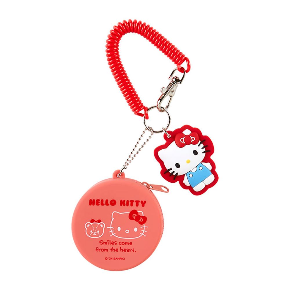 Sanrio Silicone Mini Case Charm Keychain Hello Kitty Hello Kitty X X 3cm Character 208906 SANRIO Kitty-chan 6.5 6.5