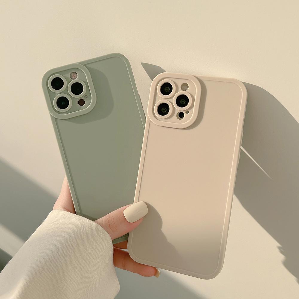 Матовая задняя крышка Jane Ins для Iphone 13 14 Pro Max 12 Mini 11 Promax 8 7 Plus Xsmax X Xr, мягкий силиконовый чехол для телефона, чехол-капа