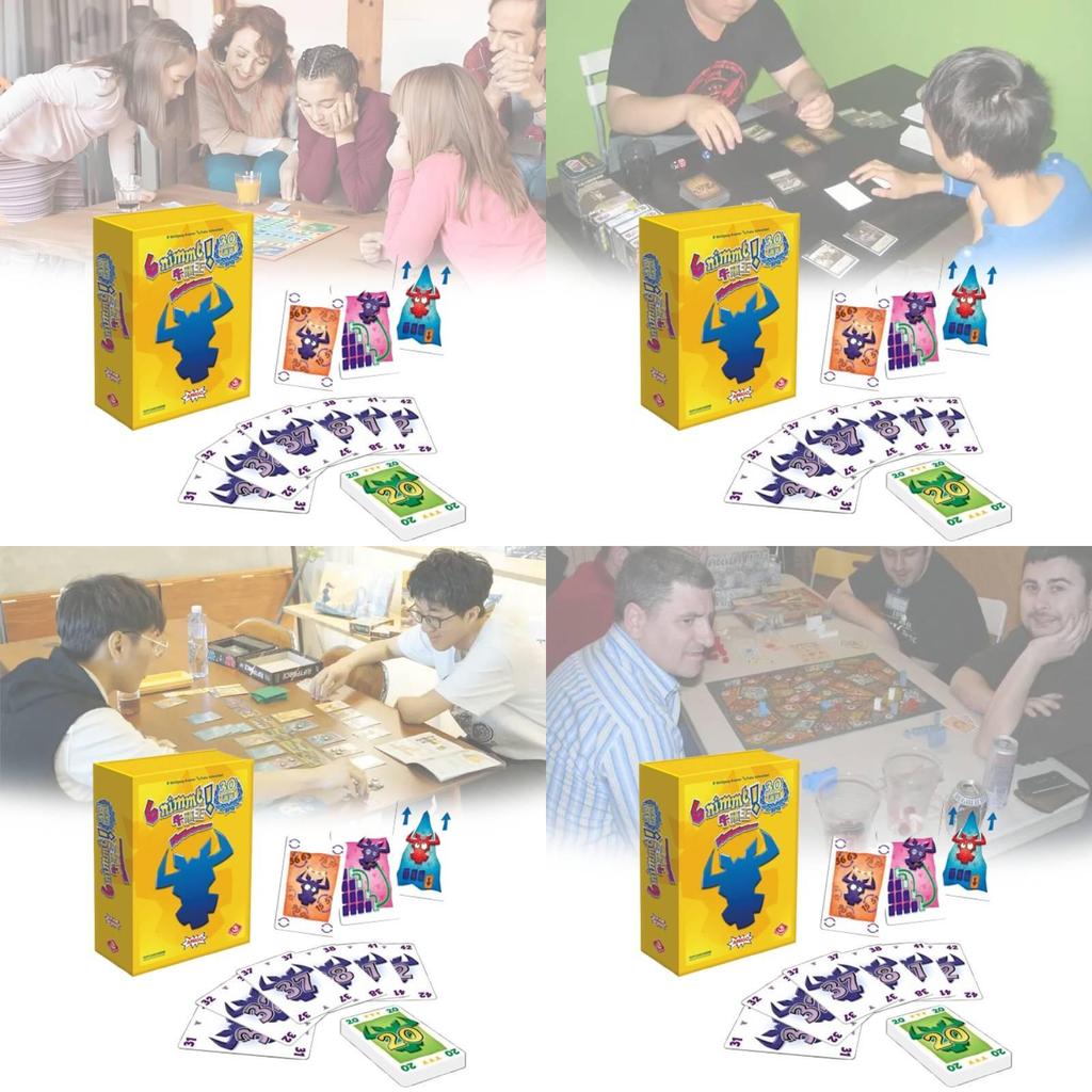Увлекательная игра 6 Nimmt! Настольная игра к 30-летию, идеально подходящая для общения и вечеринок