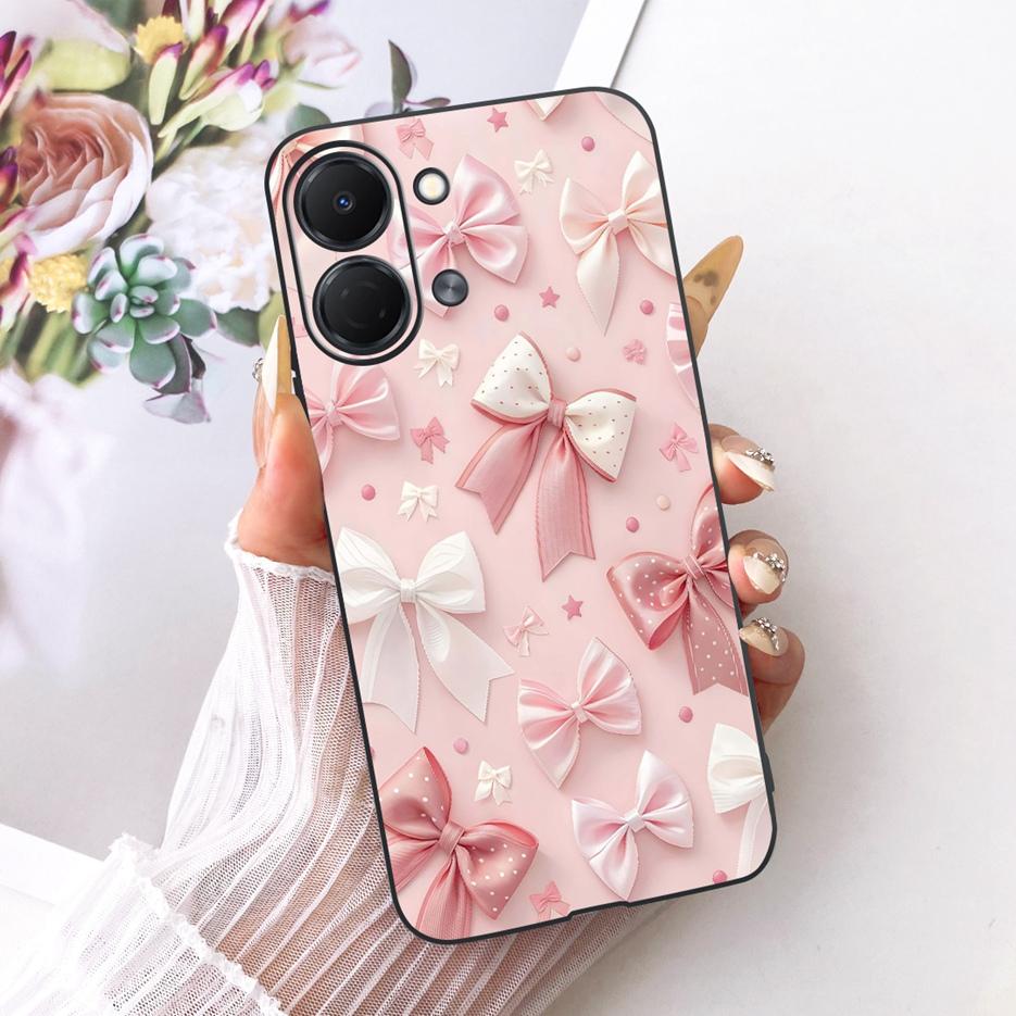 For Tecno Spark Go 3 Case KN3 Luxury Butterfly Painted Cover Soft TPU Phone Case For Tecno Spark Go 3 SparkGo3 Back Cover Fundas