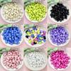 For Jewelry Making Tulip DIY 7.5*9.6mm Loose Beads Flowers 100PCS Jewelry Accessories Fashion Acrylic Advanced Bracelets Necklace Beads