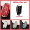 Чехол-брелок из ТПУ для Hyundai I30 Ix25 Elantra KONA Solaris Azera Grandeur Ig TM Accent Santa Fe Оболочка для ключа Брелок Стиль автомобиля
