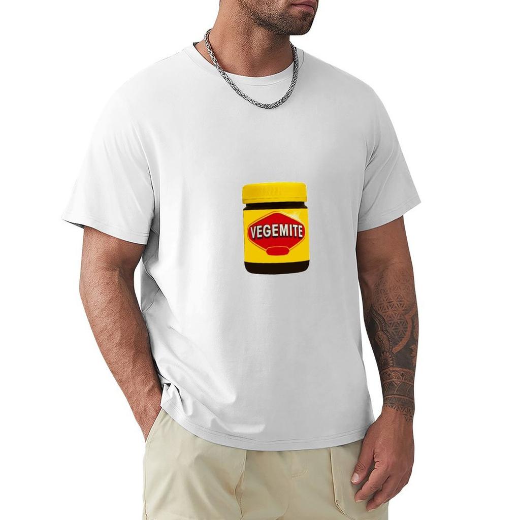 Vegemite Tshirt Cotton T Shirts Unisex 100 Tshirt