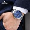 IIK Водонепроницаемые спортивные часы с календарем, мужские цифровые часы, деловые кварцевые мужские часы GB982