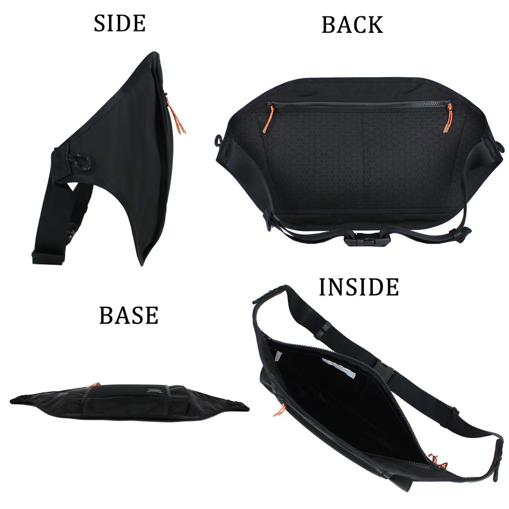 Yoshida Bag PORTER HEXARIA Поясная сумка 682-17951 Фуксия-розовая