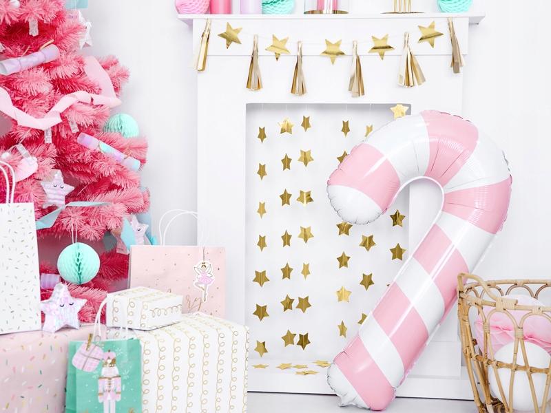 Candy Cane Foil Balloon, 46x74cm, Mix