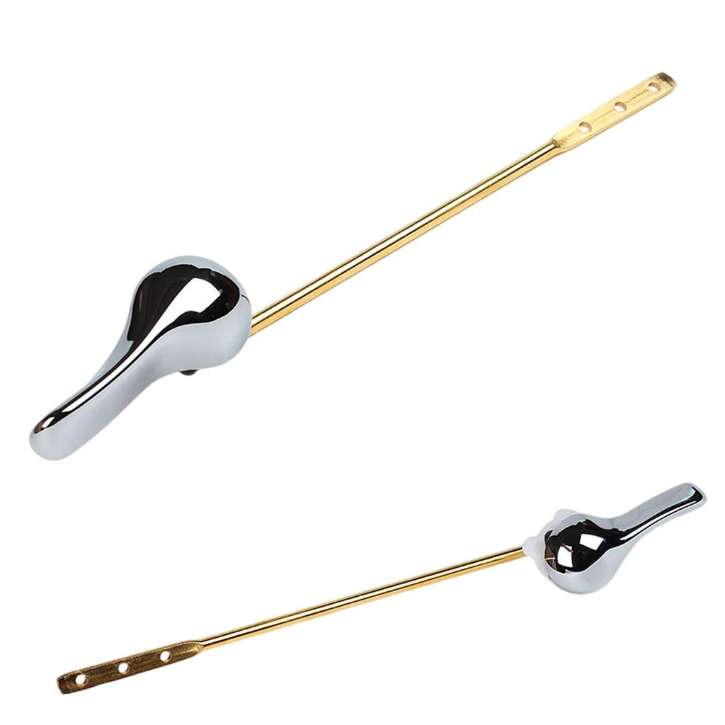 Сменный рычаг смыва бачка унитаза из нержавеющей стали, рычаг срабатывания для универсального переднего крепления