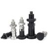 M10/M12/M16/M20 Fine Thread Self-locking Indexing Plungers KST220-C Stainless Steel/Carbon Steel Knob Locating Plunger Pins With Nuts