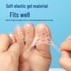 Прозрачный силиконовый протектор для пальцев ног - Дышащий, износостойкий, мягкий чехол для пальцев ног для комфорта суставов и разделения пальцев ног