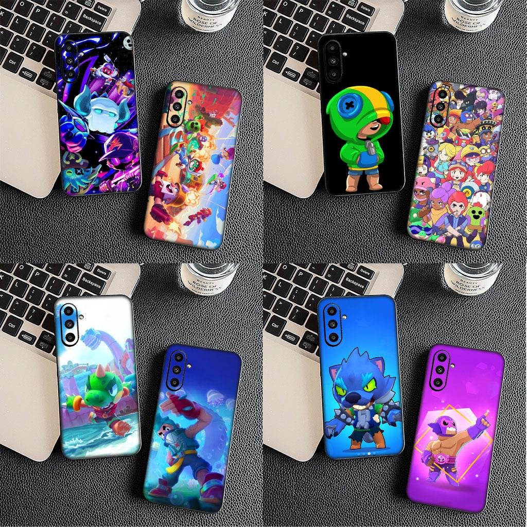 Звездная игра l-Leons Comics Чехол для телефона Samsung Galaxy S25 S24 S23 Fe Ultra Plus S7 Edge A05 A06 A16 A55 A15 A35 Чехол