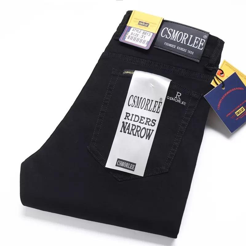 Джинсы мужские легкие роскошные джинсы мужские брюки прямые узкие джинсы обработка сто брюк