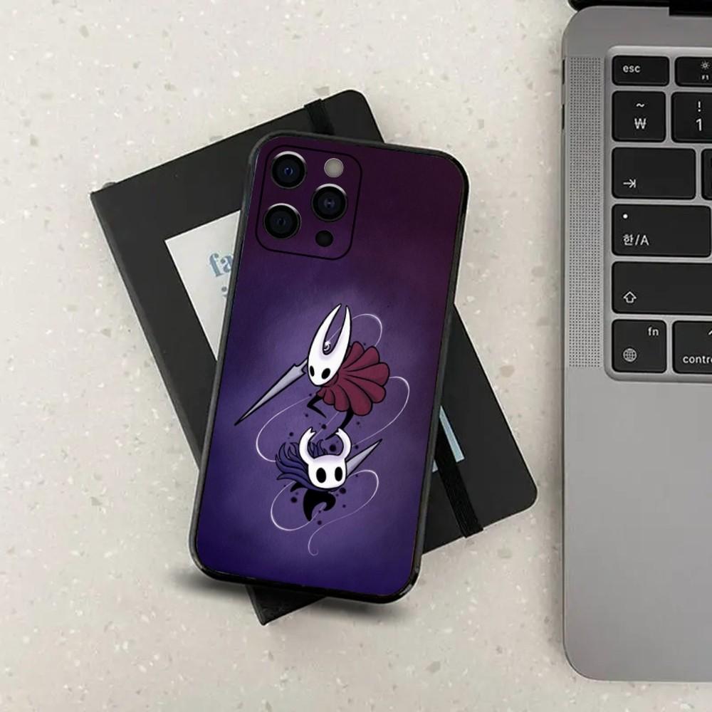 Чехол для телефона H-Hollow K-Knight для Apple iPhone 15,14,13,12,11,Pro,X,XS,Max,XR,Plus,Mini Мягкий черный чехол