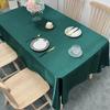 Table Cloth High Density Overlock Satin Rectangular Solid Color Tablecloth Elegant Wedding Table Cover For Dining Events Table