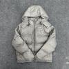 Зимняя хлопковая куртка Trapstar с узором Серебряный Тигр - Модный европейский и американский стиль для пар