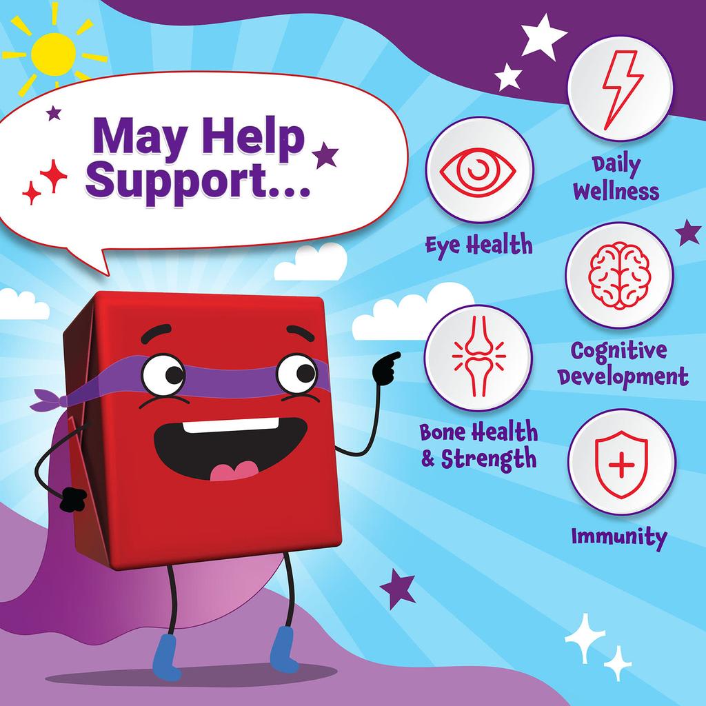 Force Factor Детский, супер жевательный мультивитаминный, вишня, клубника, арбуз, виноград, 60 мягких жевательных таблеток