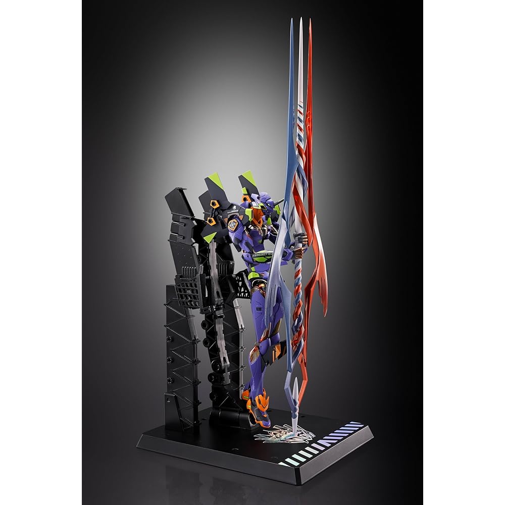 TAMASHII NATIONS Metal Build Евангелион Единица 01 30-я с Копьем Гая 220 мм Фигурка Действия ABS ПВХ Литье под давлением