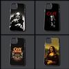 Чехол для телефона с изображением музыкальной группы O-Ozzy Osbourne для iPhone 16,15,14,13,12,11,Mini,Pro,MAX Серый Матовый Ударопрочный Мягкий Чехол