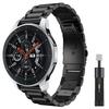 22-мм металлический ремешок для Samsung Watch 46 мм/3/Gear S3/Huawei Watch GT-2-3-Pro/GT5 GT6 46 мм, браслет из нержавеющей стали для Amazfit GTR