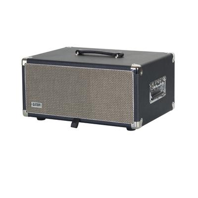 GATOR Рэковый кейс в стиле винтажного усилителя Retro Rack Series 4U Черный GR-RETRORACK-4BK (В комплект входят крепежные винты/шайбы.) []