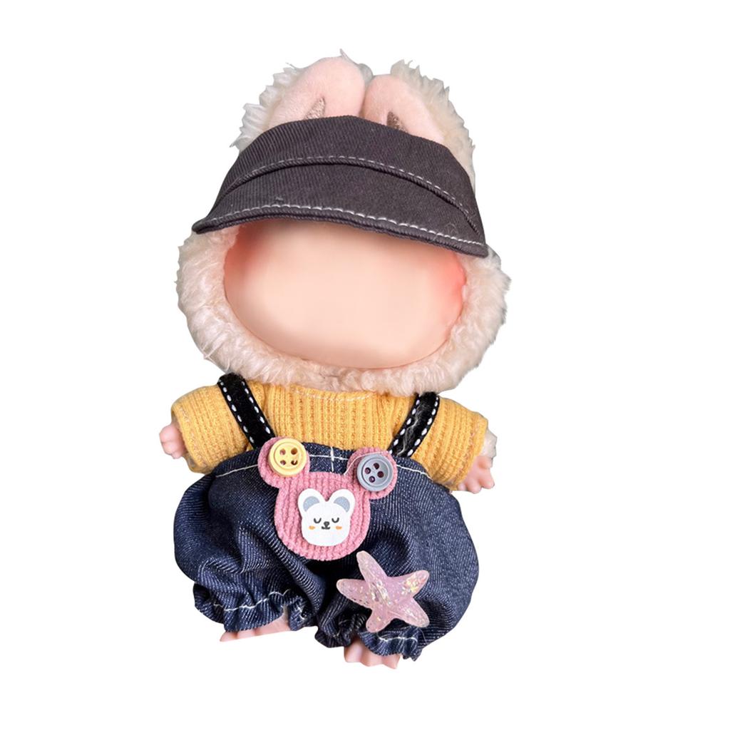 Costume 6.69 Inch Plush Toy Costume High Quality 17cm Doll Replacement Costume Fashion Doll Costume Doll Not Included