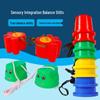 Kindergarten Stepping Stones & Balance Stilts - Outdoor Exercise Toys for Kids