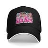 Летняя Повседневная Бейсболка Saja Мальчики Kpop Охотники на Демонов Kpop Рок Кепка Тракер Для Унисекс Мужчин Регулируемая y2k Ретро Бейсболки