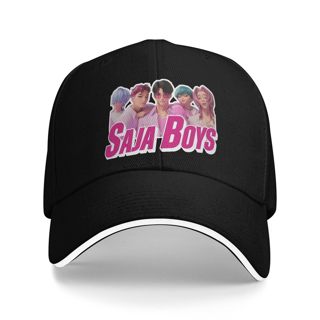 Летняя Повседневная Бейсболка Saja Мальчики Kpop Охотники на Демонов Kpop Рок Кепка Тракер Для Унисекс Мужчин Регулируемая y2k Ретро Бейсболки