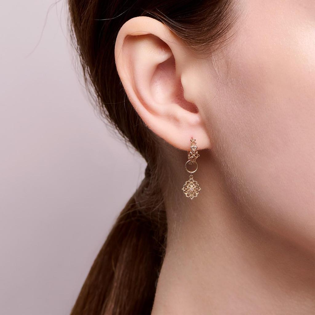 Бриллиантовый шарм K10 [NOJESS] [Маленький шарм]