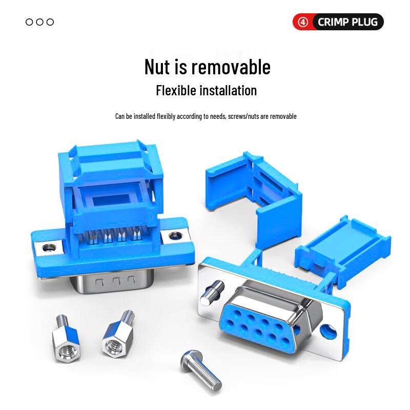 RS232 DB9/DR9 Serial Port Connectors