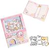 Color Inner Page Cartoon Notebook Gashapon Mahines Square Writing Pad Small Notepad  Diary