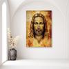 Canvas Print, Shroud of Turin Face of Jesus Christ