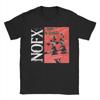 Мужские футболки Nofx Punk In Drublic Хлопковые футболки Летняя уличная одежда С коротким рукавом Футболка С круглым вырезом Модная Крутая Повседневная футболка