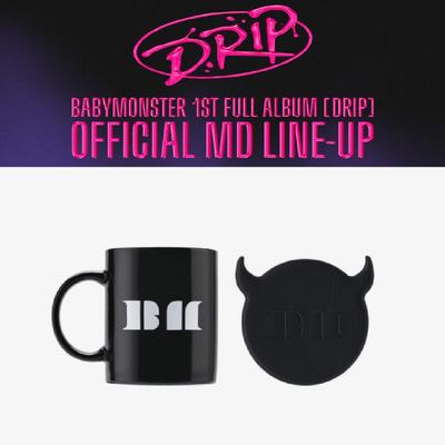 BABYMONSTER DRIP Кружка + Подставка под стакан