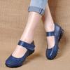 New Japanese School Uniform Shoes Women Flats Mary Jane Shoes With Hook Loop Ladies Leather Flat Shoes Black Loafers Nurse Shoes