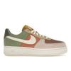 Air Force 1 07 LX Oil Green Terra Blush Женские кроссовки Коричневый кунжут Бледно-слоновая кость FZ3782-386