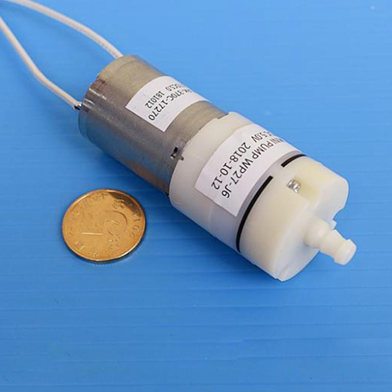 Высококачественный Мини-монитор Насос-мембрана DC 5V-12V Бесшумный Большой объем воздуха 370 Воздушный насос Насос для кислорода Аквариум Медицинский Аквариум для