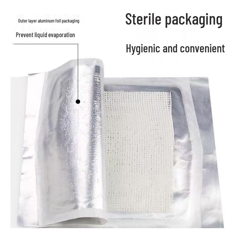 Стерильные влажные марлевые салфетки и полоски Henan Yadu с атравматичным покрытием для ухода за ранами